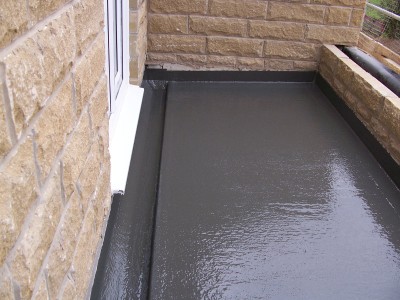 Fibreglass Flat roofing in Sheffield on new build property
