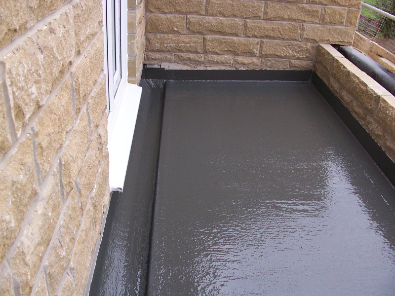 Fibreglass Flat roofing in Sheffield on new build property